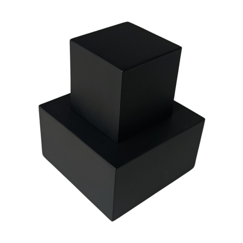 Acabamento Metal Alavanca Quadrado P/ Registro Deca Preto