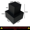 Ver imagem 7 de Acabamento Metal Alavanca Quadrado P/ Registro Deca Preto