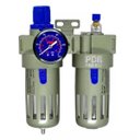 Ver imagem 1 de Conjunto Lubrifil PDR PRO-012 Filtro Regulador e Lubrificador de Ar com Manometro 1/2" BSP