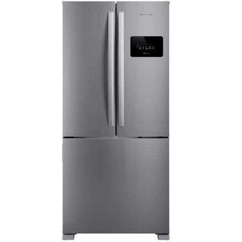 Geladeira Brastemp Bro85mk 559 Litros French Door Inox Refrigerador Brastemp French Door 559l Invers