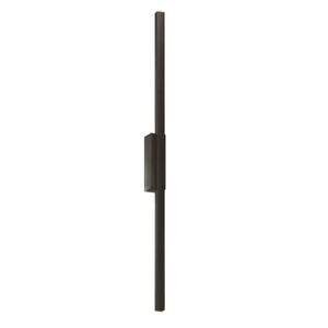 Arandela Perfil Led Slim Luz Indireta 240leds 1 Metro Preto