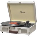 Ver imagem 5 de Vitrola Toca Discos Vinil Retro Bluetooth USB Auxiliar Reproduz e Grava Em Mp3 Bivolt Vintage Raveo
