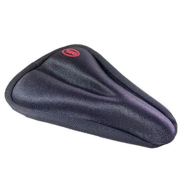 Capa de Selim com Forro Gel Ciclismo Preto Bicicleta Mtb - 1