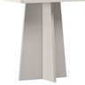Mesa Jantar Quadrada 90 X 90 com Vidro 3mm Julia sem Cadeiras - Off White - Édecasamóveis - 4