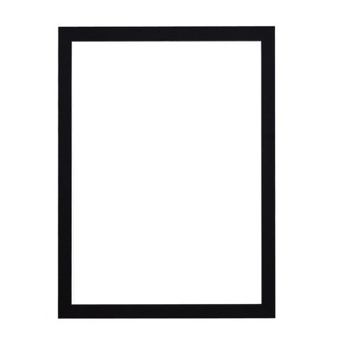 Moldura Moldufoto 30x42 (a3) Linha Básica 2cm Preta.