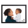 Porta-retrato Moldufoto para fotos 30 x 42 (A3) moldura lisa de 2 cm - Preto - 2