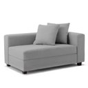 Ver imagem 1 de Recamier Divã Aspen 1,60m Linho Cinza - Clique Decoraçõesações