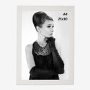 Ver imagem 1 de Porta-retrato Moldufoto para Fotos 21 X 30 (a4) Moldura Lisa de 2 Cm - Branco