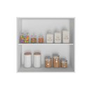 Ver imagem 2 de Armário Cozinha 80cm 2 Portas Unna - Branco