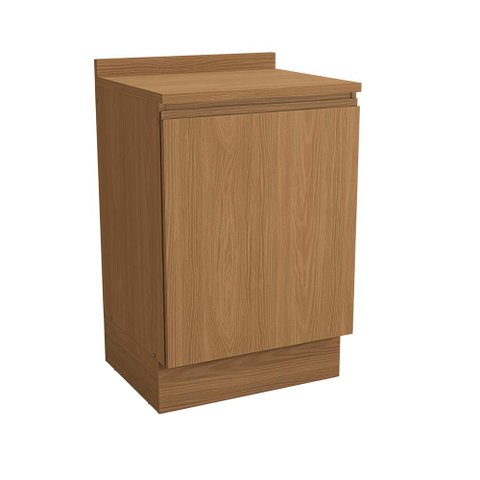 Balcão de Cozinha com Tampo 60 Cm Cb1221 Linha Ciela Kappesberg - Canela