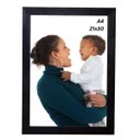 Ver imagem 2 de Porta-retrato Moldufoto para Fotos 21 X 30 (a4) Moldura Lisa de 2 Cm - Preto