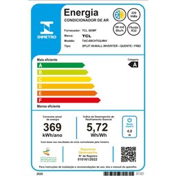 Ar Condicionado Split Tcl T-pro 2.0 Inverter 9.000 Btus - 5