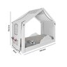 Mini Cama Mont. Tiny House com Dossel e 2 Grades Pura Magia - 4
