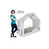 Mini Cama Mont. Tiny House com Dossel e 2 Grades Pura Magia - 5