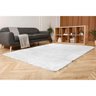 Tapete Branco Toque Macio Peludo Luxuoso 2,00 X 2,40M - 1