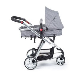 Carrinho de Bebê Mobi Safety 1st Grey Denim Silver - 3