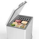 Ver imagem 5 de Freezer Midea Horizontal 1 Porta 205L Branca 127V Rcfb21