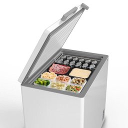 Freezer Midea Horizontal 1 Porta 205L Branca 127V Rcfb21 - 5