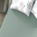 Ver imagem 3 de Jogo de Cama Casal Portallar Elegance Percal Misto 63/37 170 Fios 70% Algodão 30% Poliéster Mabi 3 P