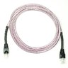 CABO DE REDE CAT5e REVESTIDO TECIDO ROSA BRILHOSO Copperlan 15 metros - 1