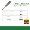 Serrote Japonês Ryoba Oyama X-saw W240-01 Duplo Dente 240mm Serrote Japonês Mini Ryoba Oyama X- - 5