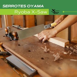 Serrote Japonês Ryoba Oyama X-saw W240-01 Duplo Dente 240mm Serrote Japonês Mini Ryoba Oyama X- - 3