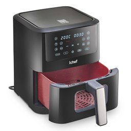 Fritadeira Elétrica Airfryer Ichef Smart Vision 6l | 127v - 2