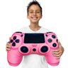 Almofada Gamer Joystick Controle de Vídeo Game Playpillow 4 PS4 Rosa - 3