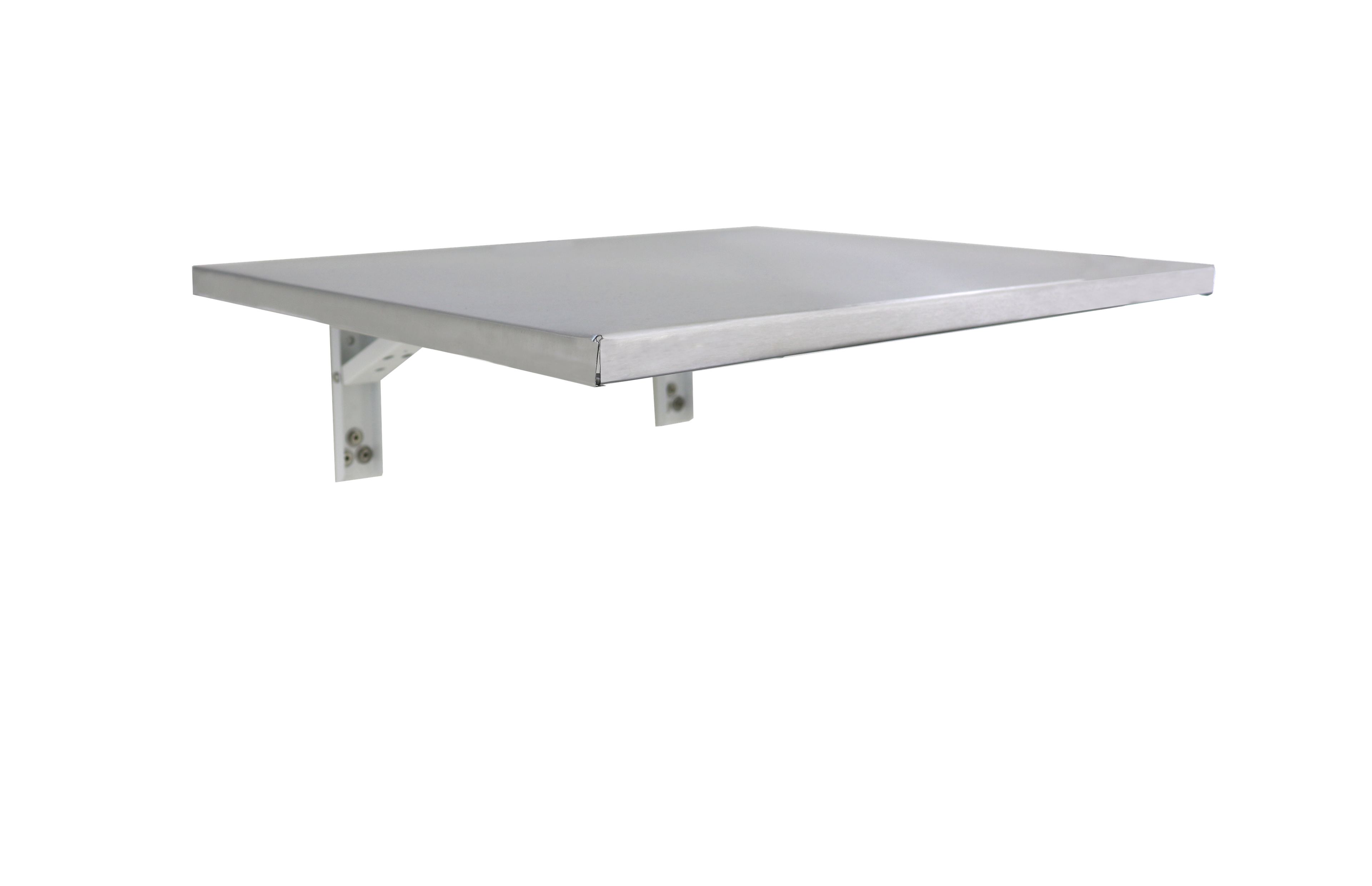 Mesa Prateleira Aço Inox Dobrável 50 X 40cm, Móvel, Retrátil Ajustável. Absoluto Metais
