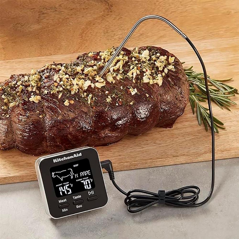 Termômetro de Sonda Digital com Fio Carne Gourmet Kitchenaid - 4