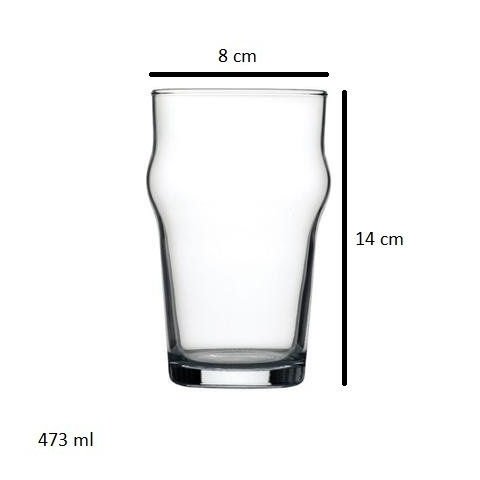 Jogo 06 Unidades Copo Stout - 473ml - 7051 - Nadir