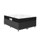 Ver imagem 5 de Cama Box Baú Casal Bipartido + Colchão D33 One Face - 61x138x188cm - E-shop Casa - Couro