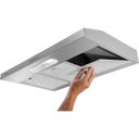 Ver imagem 4 de Depurador Slim Suggar Dps182pr 80cm 3 Velocidades Prata 220v