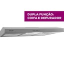 Ver imagem 5 de Depurador Slim Suggar Dps182pr 80cm 3 Velocidades Prata 220v
