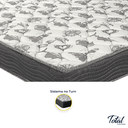 Ver imagem 4 de Cama Box Baú Viúvo Cinza e Colchão Iso 100 D33 Ortobom