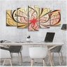 Quadros Decorativos Sala Jantar Mandala Cores Suave Florais - 2