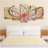 Quadros Decorativos Sala Jantar Mandala Cores Suave Florais - 3