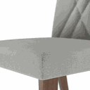 Ver imagem 2 de Conjunto 2 Cadeiras Verona Cinza Mesclado Natural