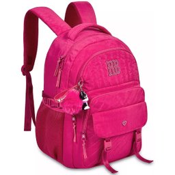 Mochila Escolar de Costas Rebecca Bonbon Clio Rb24516 Rosa - 1
