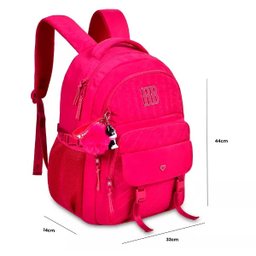 Mochila Escolar de Costas Rebecca Bonbon Clio Rb24516 Rosa - 3