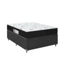 Ver imagem 5 de Cama Box Baú Viúva + Colchão D33 One Face - 61x128x188cm - E-shop Casa - Couro