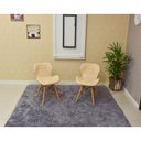 Ver imagem 3 de Conjunto de Mesa Dobrável Retrátil 120 x 75 Branca + 2 Cadeiras Slim - Nude