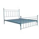 Ver imagem 1 de Cama de Ferro Romana - Queen Size Icamas Azul Bebê