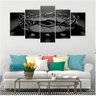 Kit Quadro Decorativo Sala Foi Por Você Coroa Jesus Cristo - 2