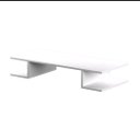 Ver imagem 5 de Mesa suspensa escrivaninha escritório Homeoffice slim 70cm  linda MDF com prateleiras__02_70cm