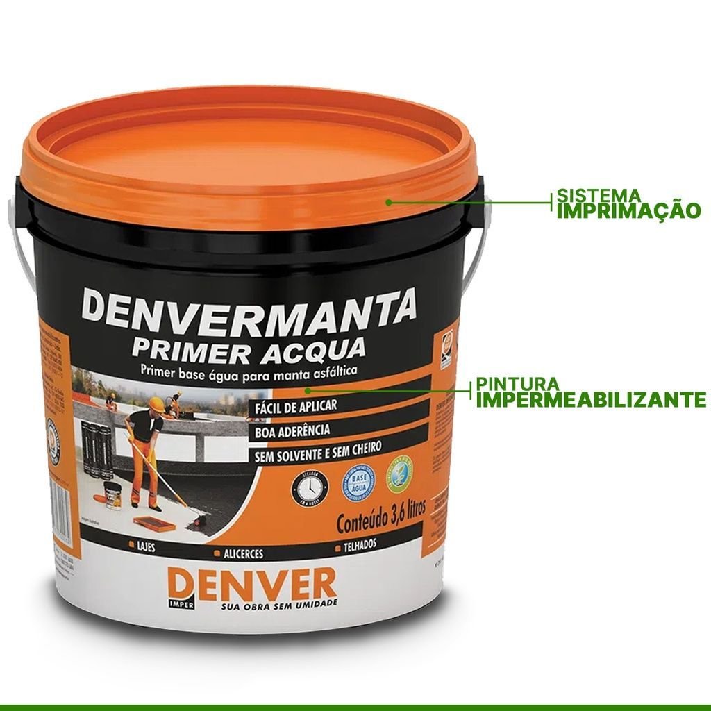 Ver imagem 2 de Primer Manta Asfaltica 3,6lt Denver