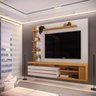 Painel Home Suspenso para Tv até 55" Marin Bali Cedro Dj Móveis - 1