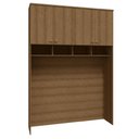 Ver imagem 1 de Guarda Roupa Modulado Ponte 173cm 04 Portas 245cm Alt Setiba