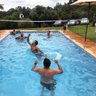 Rede De Biribol Vôlei De Piscina Preta - 3