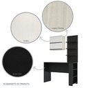 Ver mais imagens de Cozinha Compacta 3 Peças com Bancada Mesa Gourmet e Armário Basculante Duplo Anita Luciane Móveis